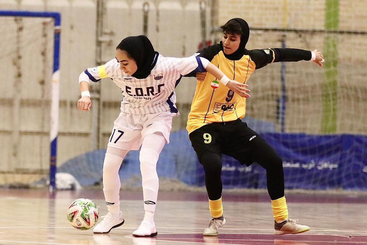 دربی اصفهان در هفته نخست لیگ برتر فوتسال بانوان برنده نداشت