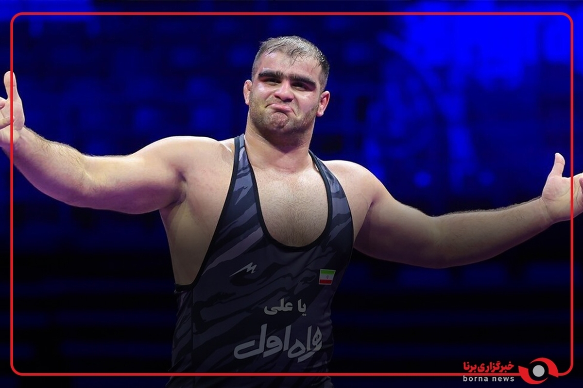 مبارزه امین میرزازاده برابر حریف کروات