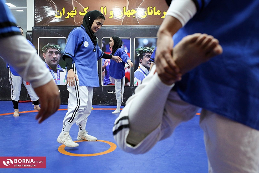 اردوی تیم ملی کشتی آلیش بانوان