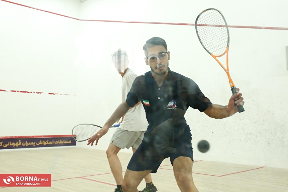 فینال مسابقات اسکواش قهرمانی کشور