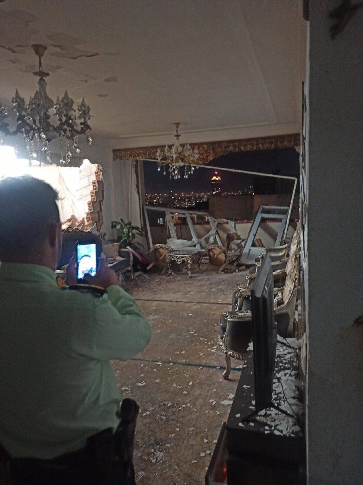 انفجار در الهیه تبریز