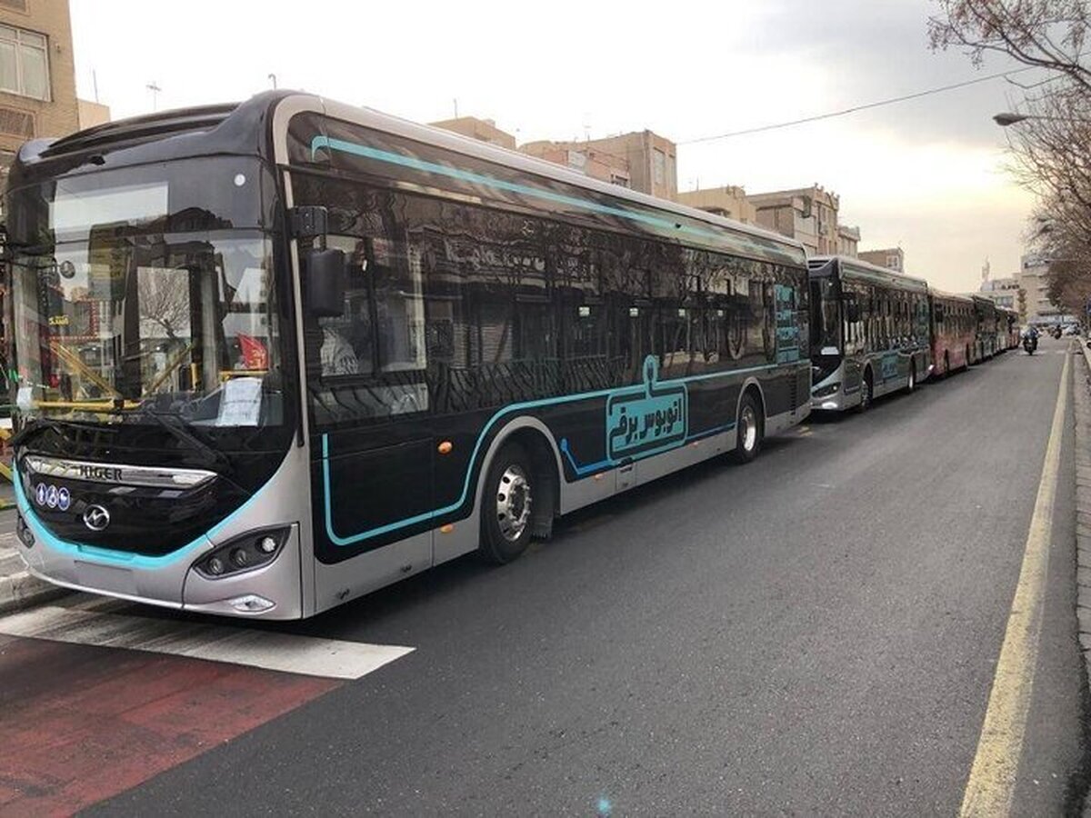 افزایش اتوبوس‌های برقی با آغاز سال تحصیلی