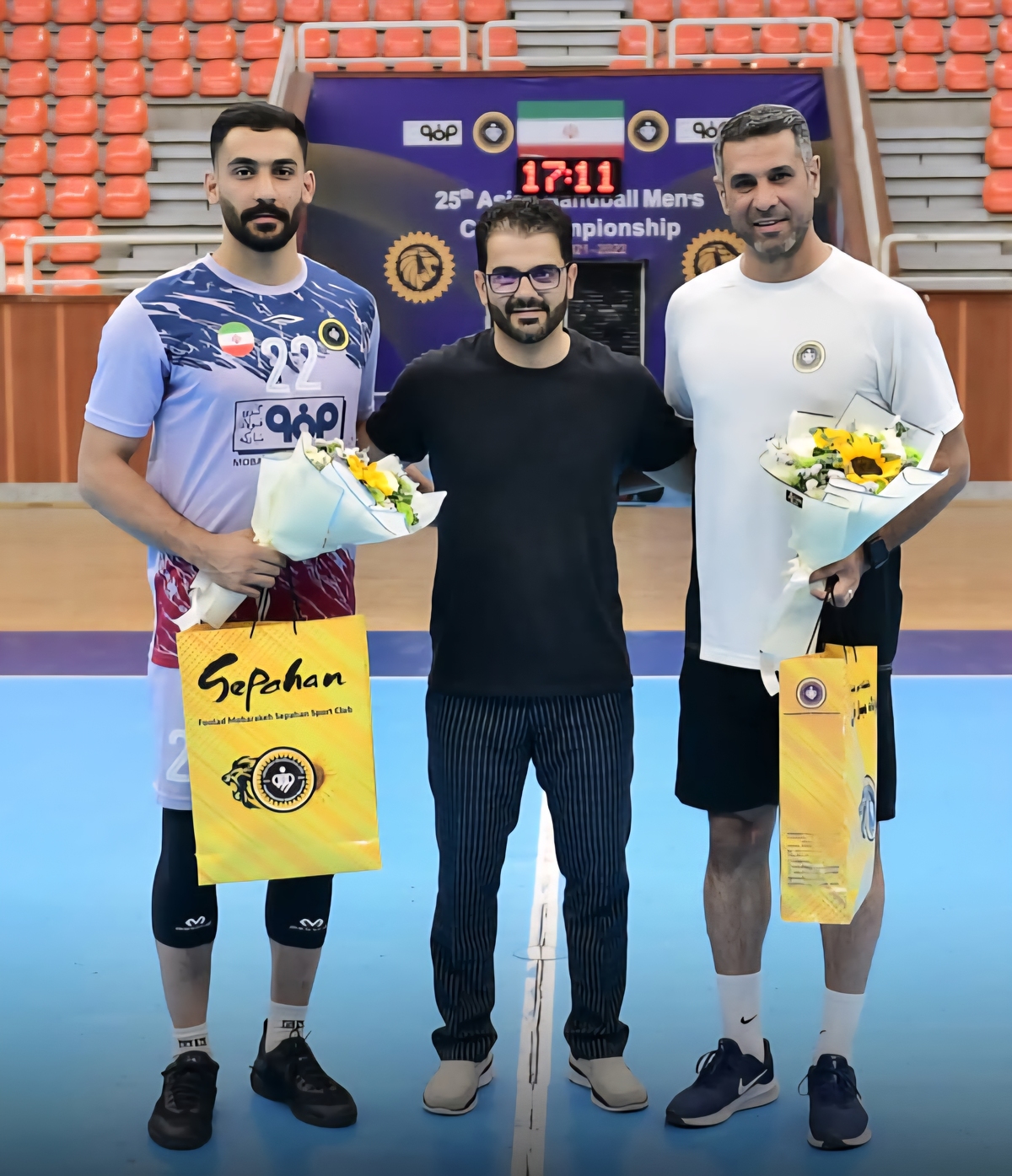 تقدیر سپاهان از برترین‌های هندبال ایران