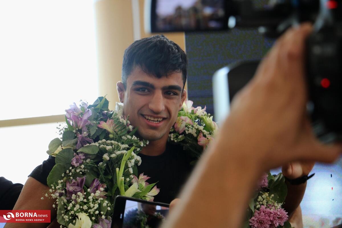 استقبال از احمد محمدنژاد جوان در مشهد