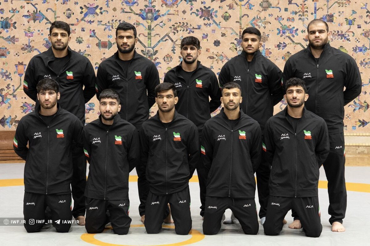 تیم ملی کشتی فرنگی ایران در مسیر رقابت‌های جهانی کرواسی + فیلم