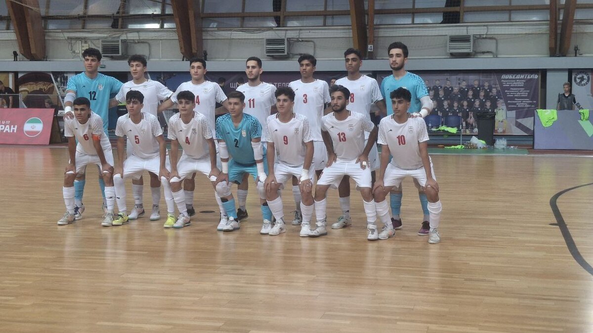 پیروزی تیم ملی فوتسال جوانان ایران در اولین بازی بین‌المللی