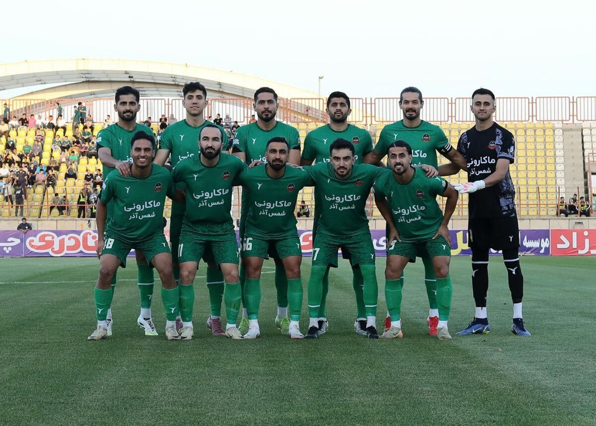 چهارمین تساوی شمس آذر در لیگ برتر