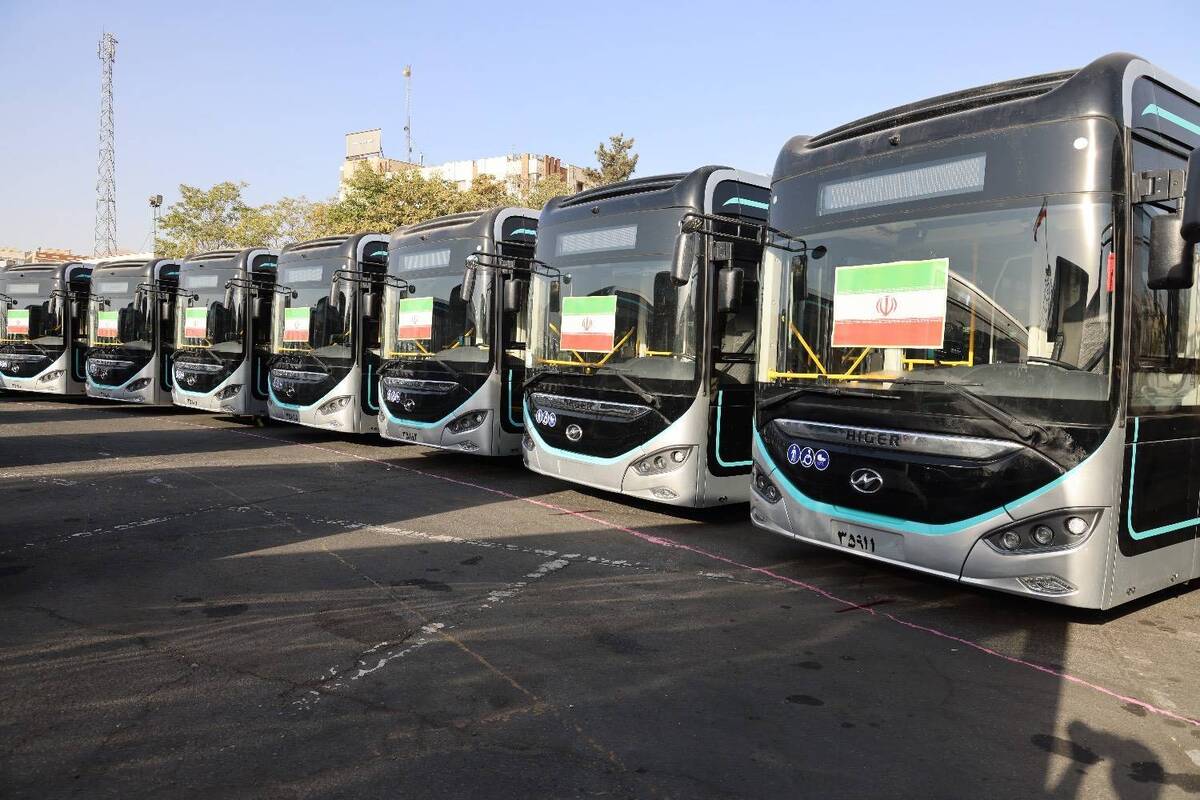 نوسازی ۵۰ درصدی خطوط منتهی به مرکز تهران با اتوبوس‌های برقی