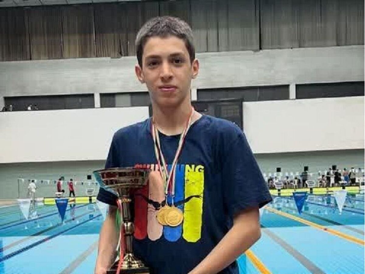 «ایلیا نودهی»؛ پدیده‌ای نوظهور در شنای خراسان‌شمالی