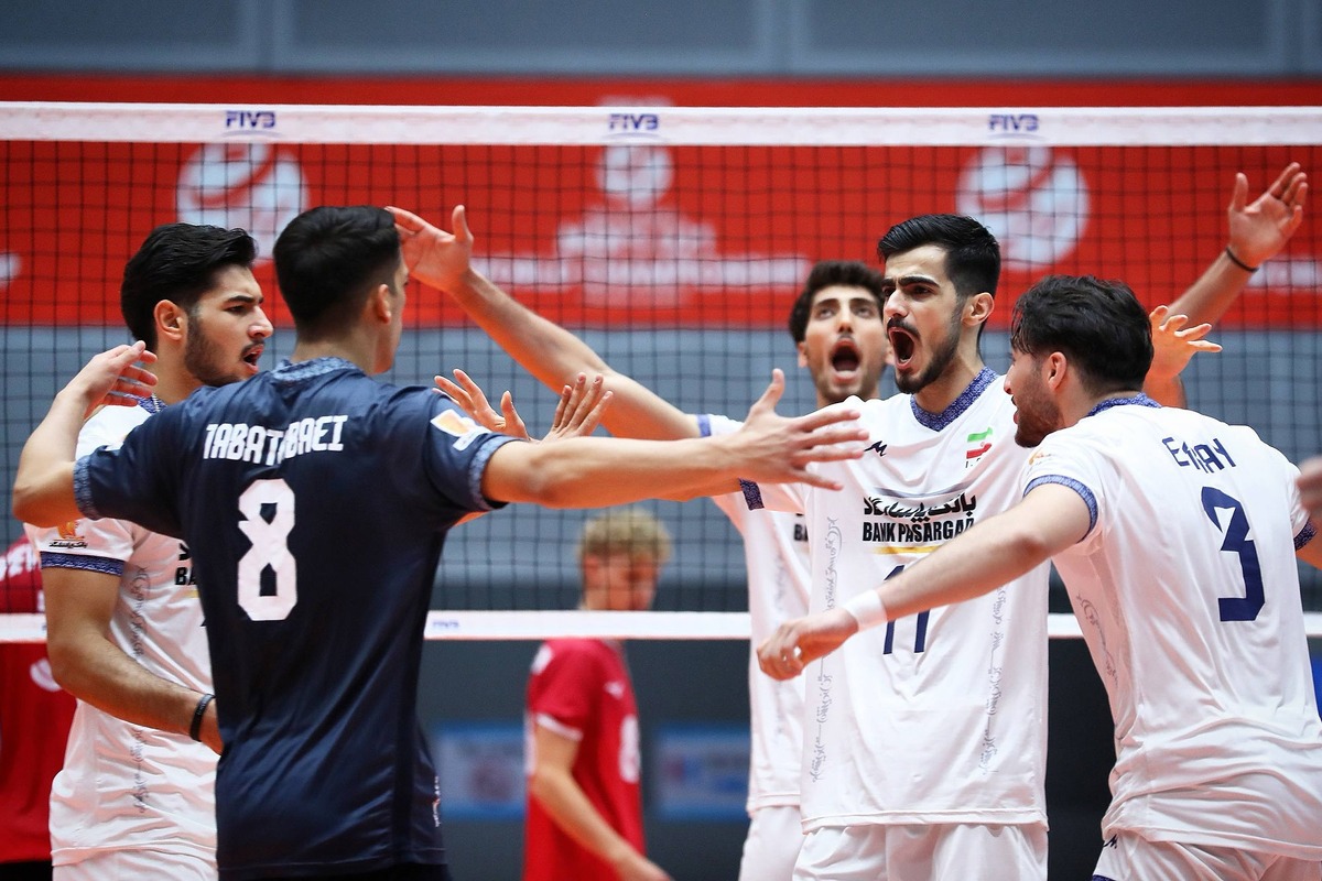 پیروزی قاطعانه والیبالیست‌های جوان ایران برابر کانادا در قهرمانی جهان