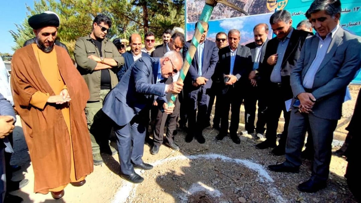 ۱۰۷ طرح عمرانی و اقتصادی شهرستان دنا افتتاح و کلنگ‌زنی شد