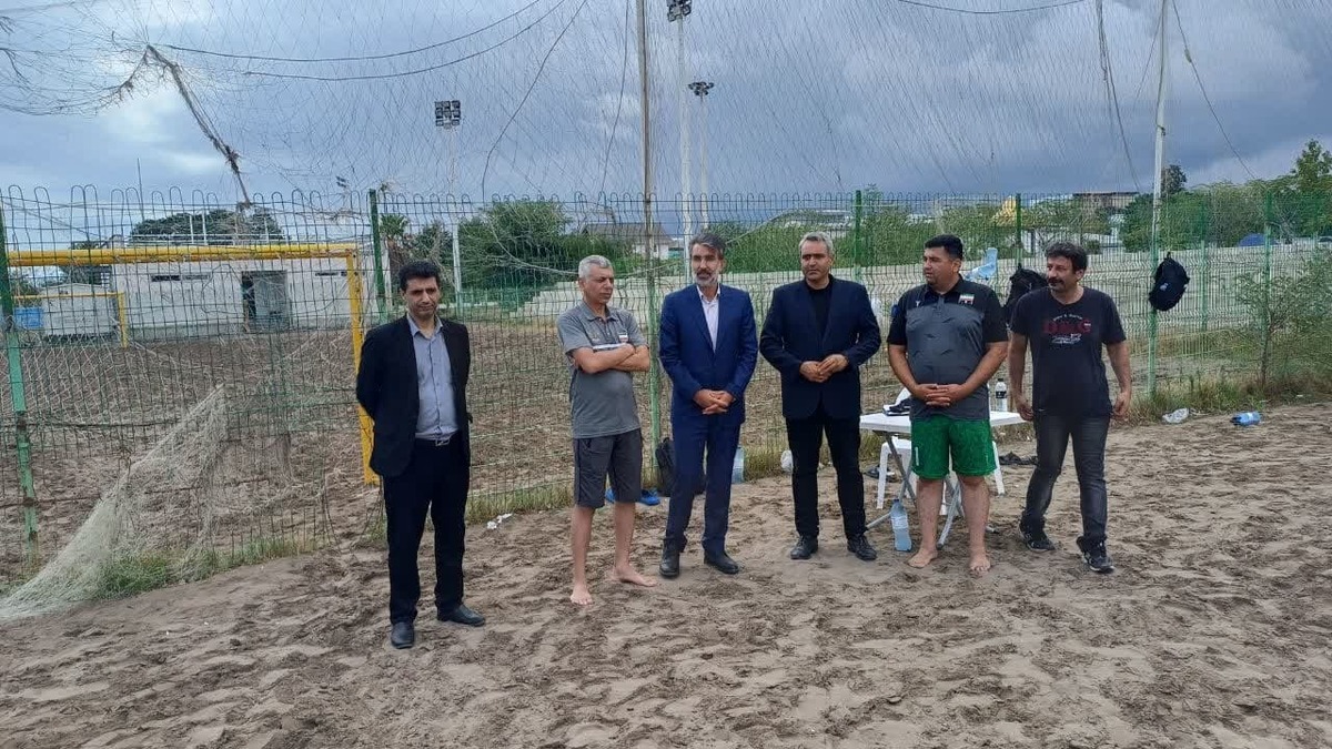 از بازدید اردوی تیم ملی والیبال ساحلی ناشنوایان تا زمین تنیس و پدل در حال ساخت
