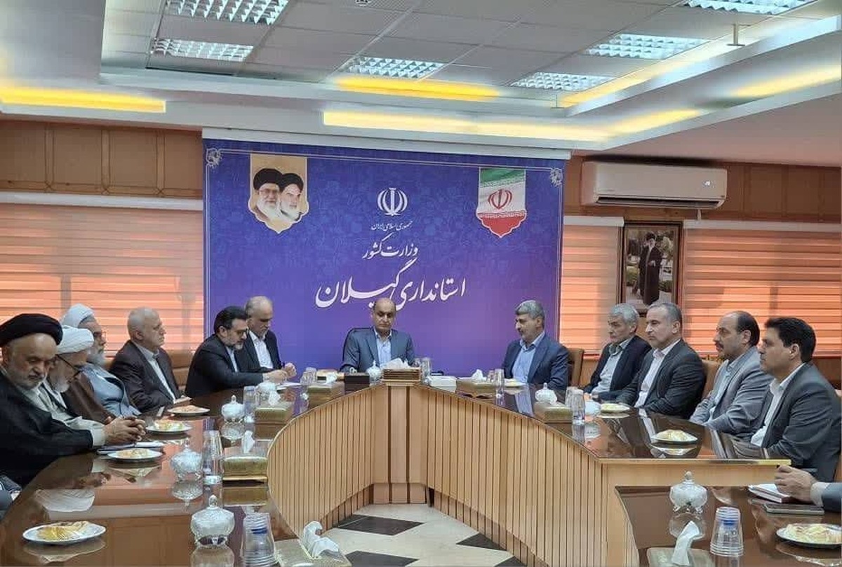 دیدار رئیس کل دادگستری و اعضای شورای قضایی استان با استاندار گیلان بمناسبت گرامیداشت هفته دولت