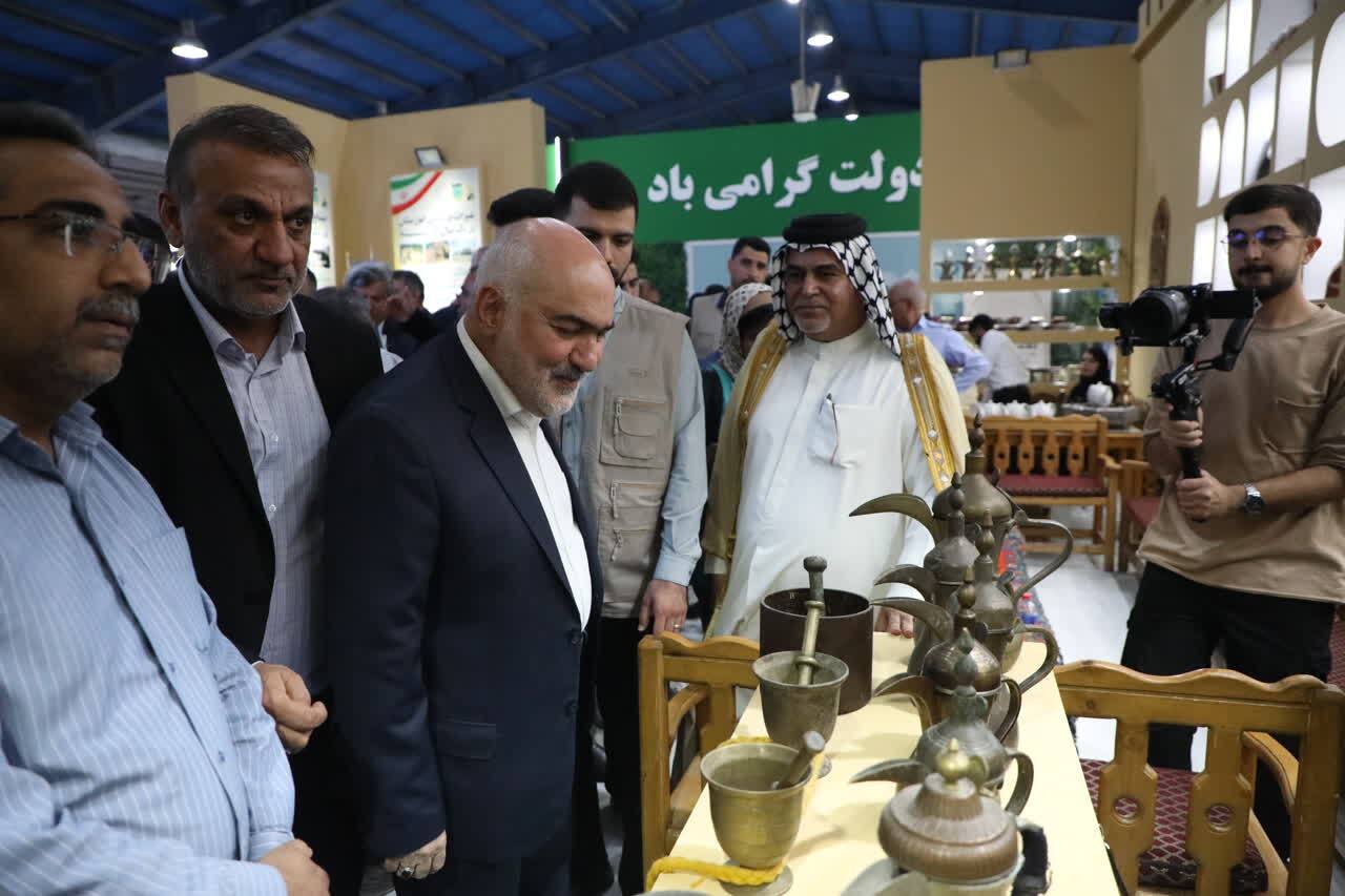 نمایشگاه دستاوردهای دولت در خوزستان آغاز به‌کار کرد