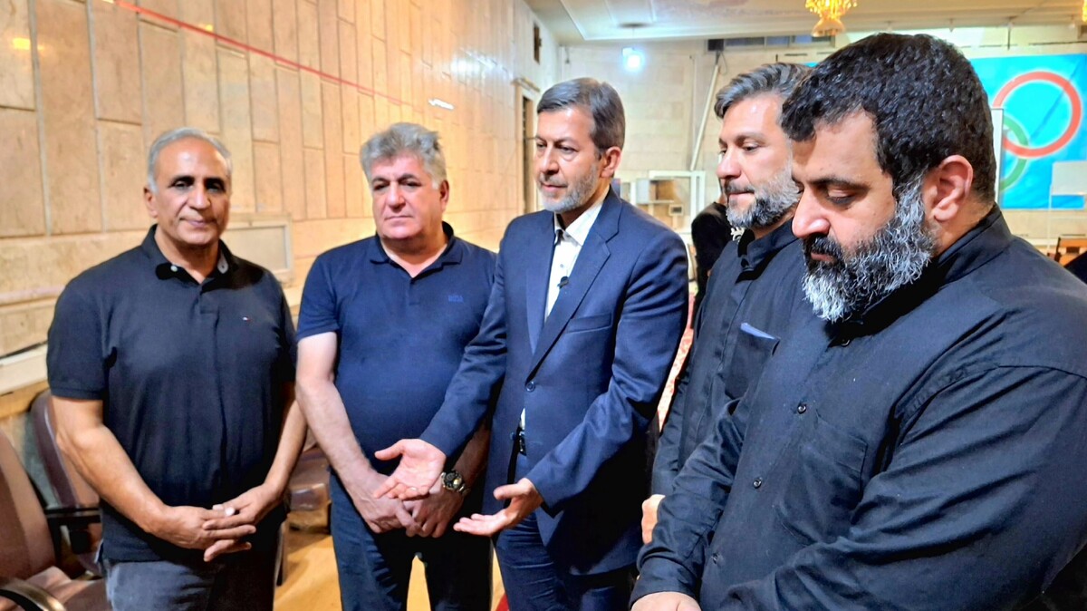 استاندار اصفهان در موکب فرهنگی جامعه ورزش و جوانان حضور یافت