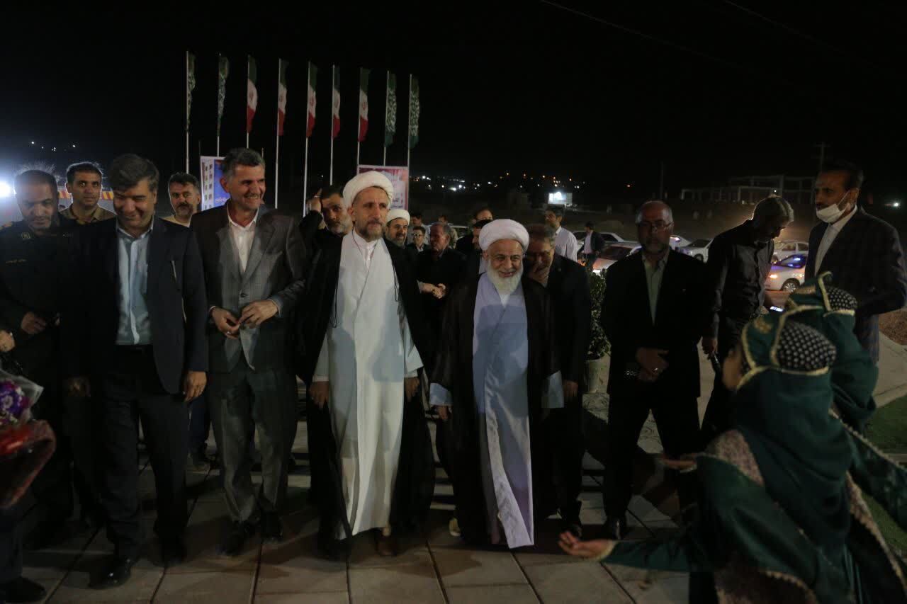 افتتاح دو پروژه شاخص فرهنگی و عمرانی در آبیک با حضور مسئولان