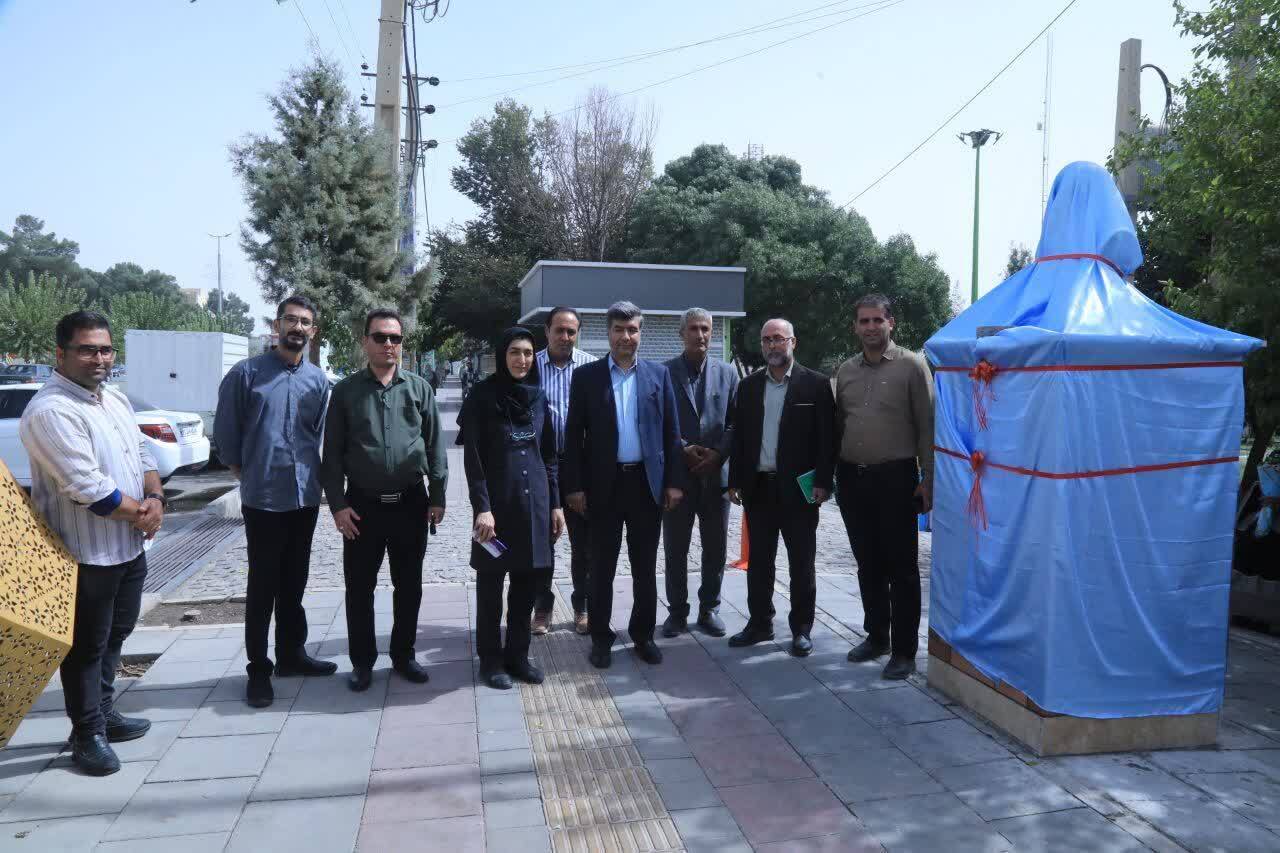 افتتاح دو پروژه شاخص فرهنگی و عمرانی در آبیک با حضور مسئولان