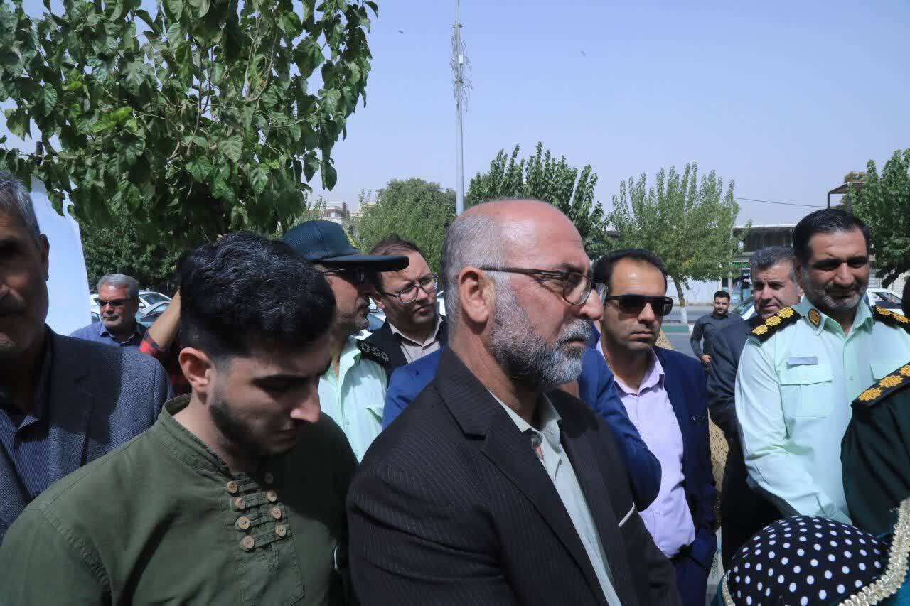 افتتاح دو پروژه شاخص فرهنگی و عمرانی در آبیک با حضور مسئولان