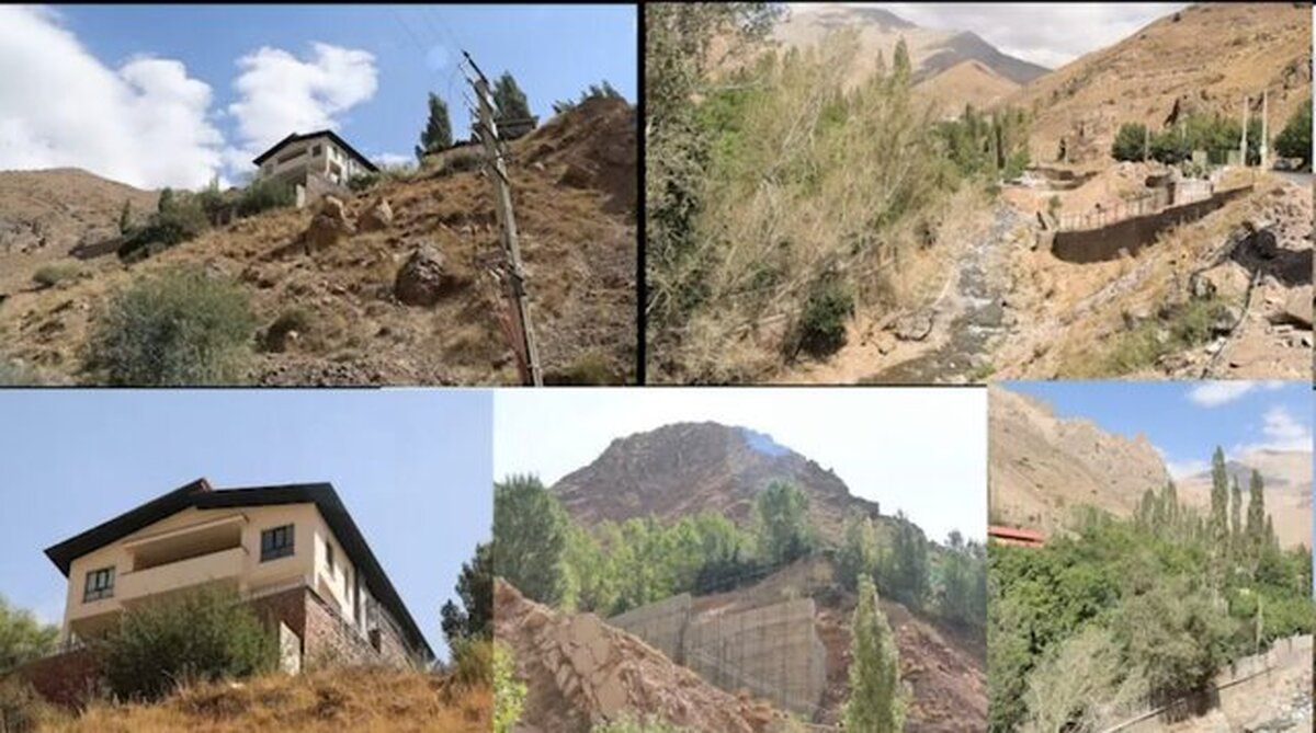 ۱۵ هکتار زمین در شمیرانات ۱۵ میلیون تومان