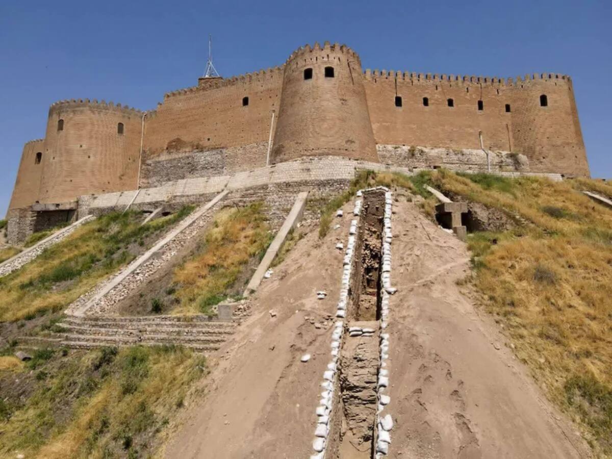 آغاز کاوش‌های باستان‌شناسی در تپه فلک‌الافلاک خرم آباد با همکاری سپاه جهت ثبت جهانی