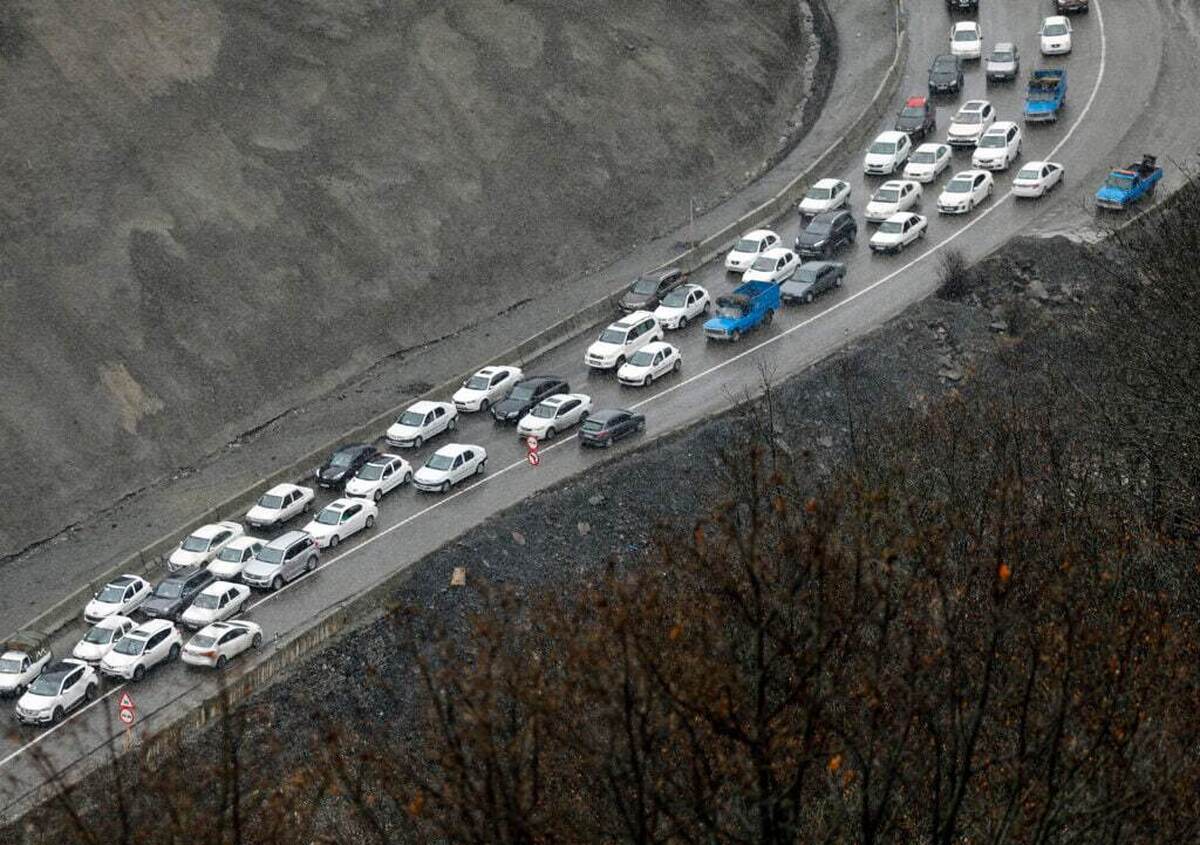 جاده چالوس‌‌ یکطرفه شد