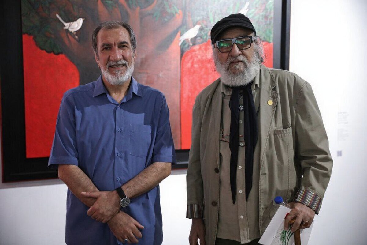 داریوش ارجمند: نمایشگاه «سبز و سپید و سرخ» درسی برای اندیشه است