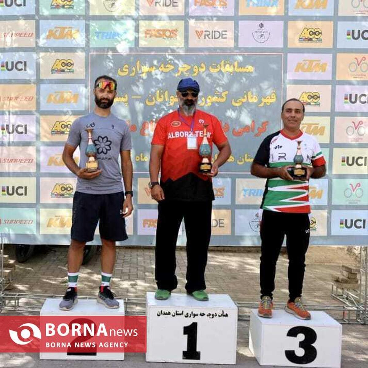 قهرمانی دوچرخه‌سواری نوجوانان کشور به البرز رسید