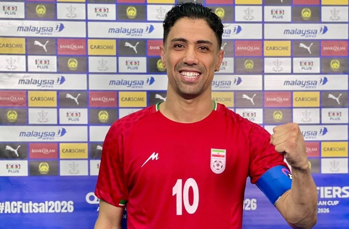 طیبی پس از درخشش مقابل امارات: اعتبار فوتسال ایران را به نمایش می‌گذاریم