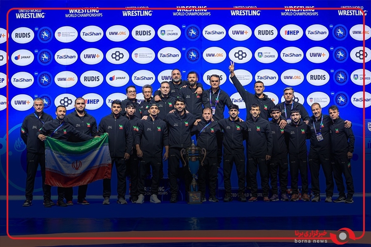 قهرمانان کشتی فرنگی به وطن بازگشتند