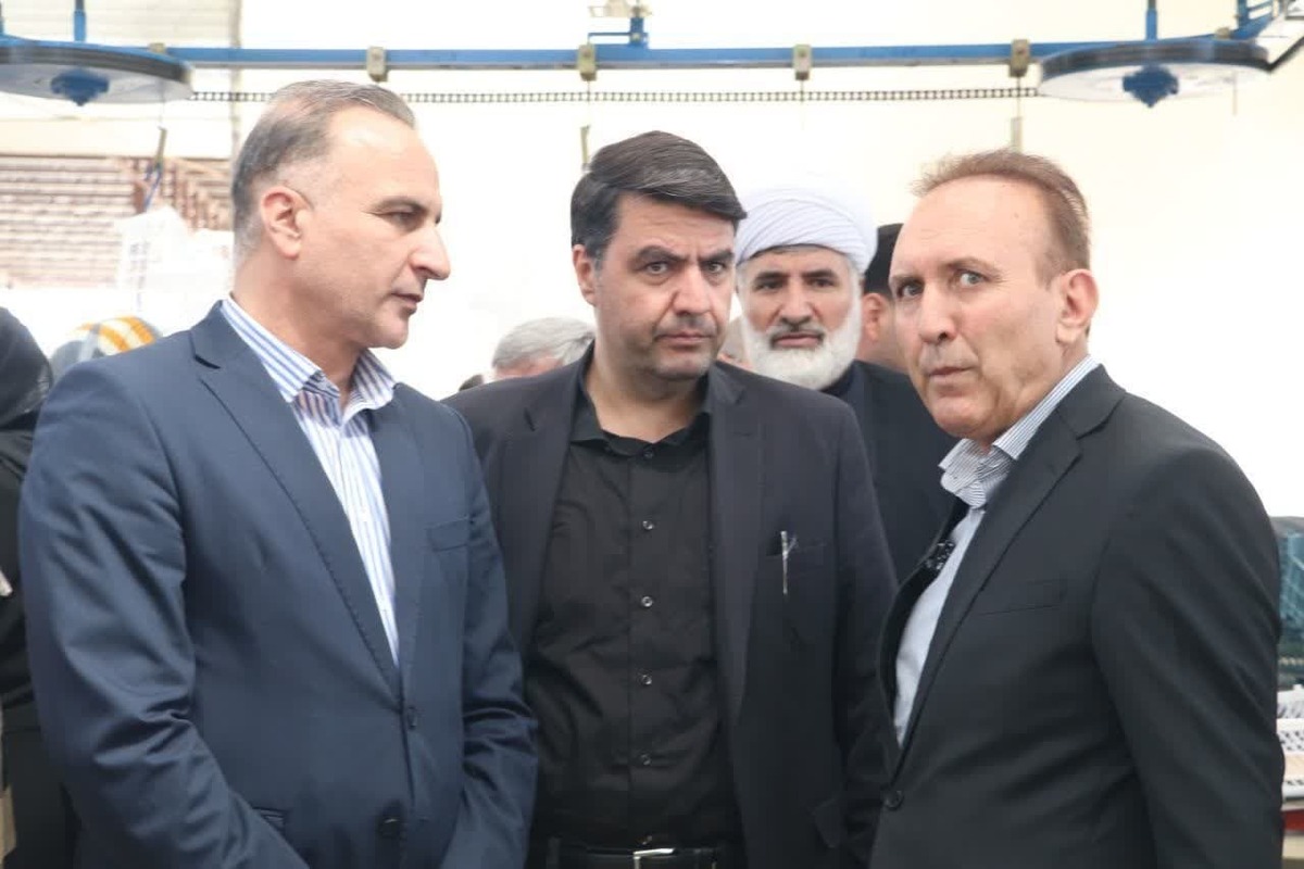 بازدید معاون وزارت جهاد کشاورزی از مجتمع سورت و بسته‌بندی گوجه‌فرنگی در تاکستان 