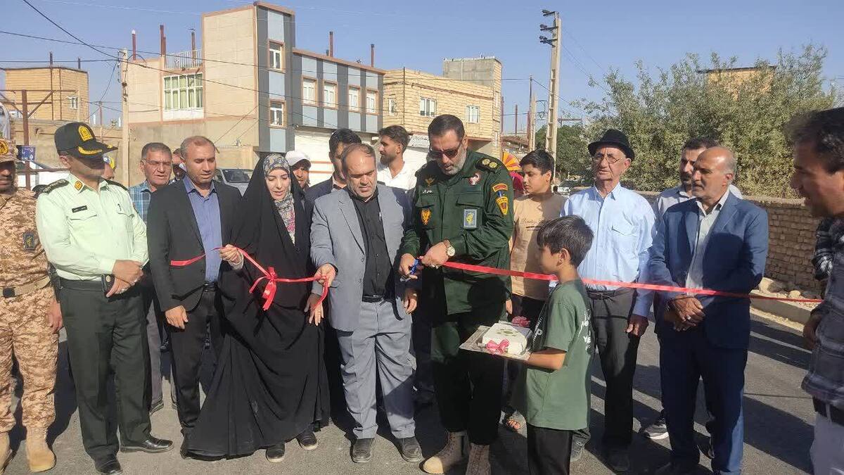 ۱۸ هزار متر مربع طرح هادی روستای اردلان به بهره برداری رسید