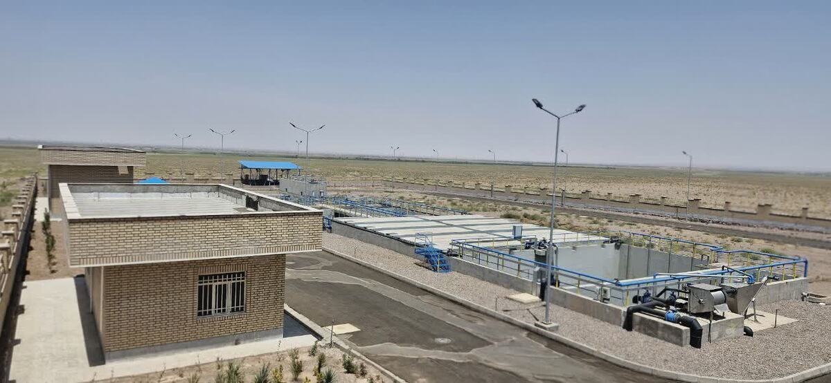 تصفیه خانه شهرک صنعتی آراسنج افتتاح شد