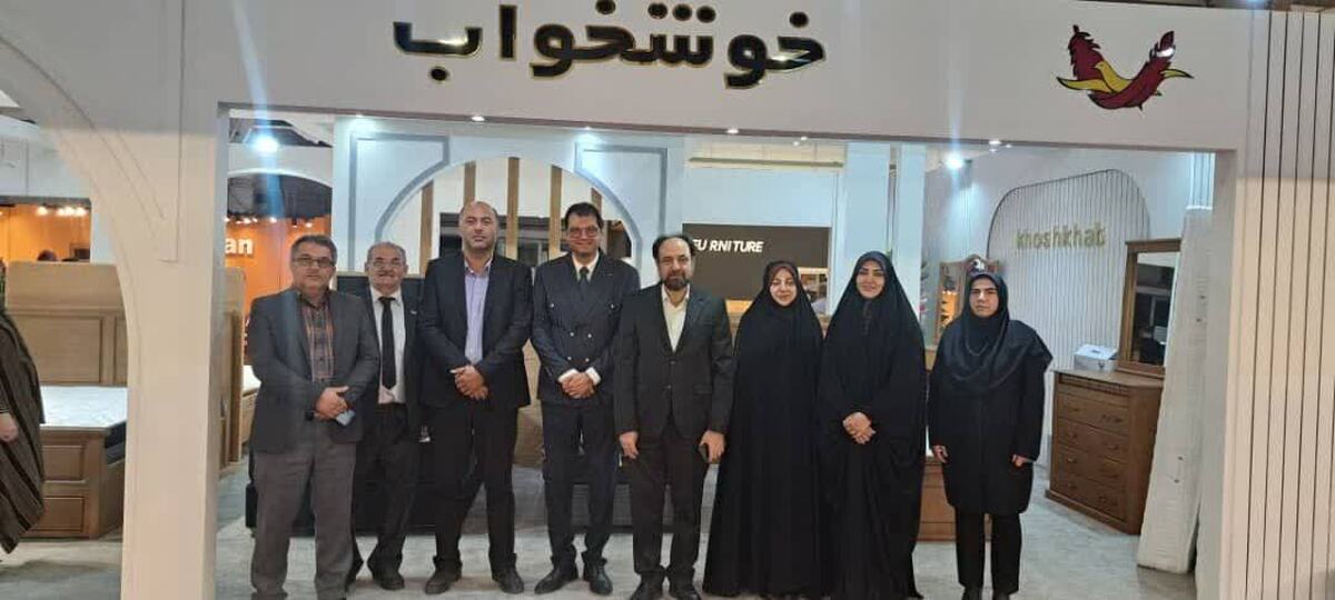 مدیران دفتر اجتماعی و امور بانوان استانداری از نمایشگاه مبلمان قزوین دیدن کردند