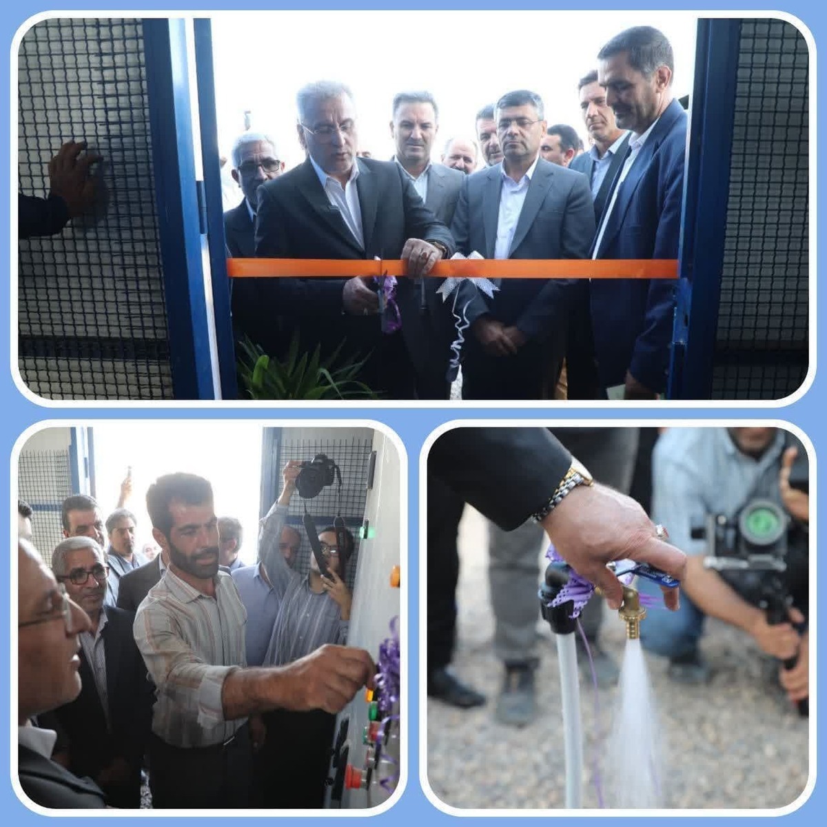 افتتاح 129 میلیارد تومان پروژه در حوزه آب و فاضلاب شهرستان بویین زهرا