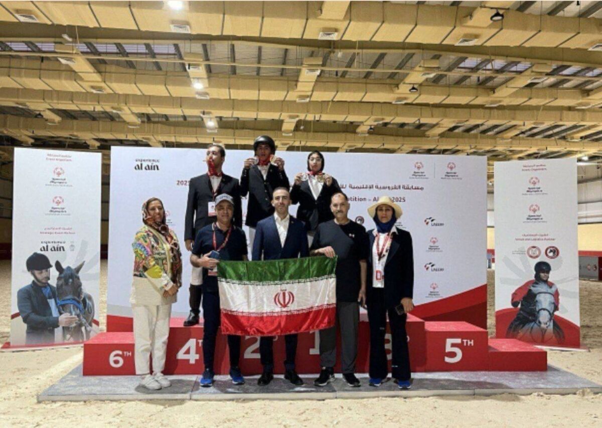 ۵ طلا و ۴ نقره؛ حاصل تلاش سوارکاران المپیک ویژه ایران در رقابت‌های منطقه‌ای مِنا