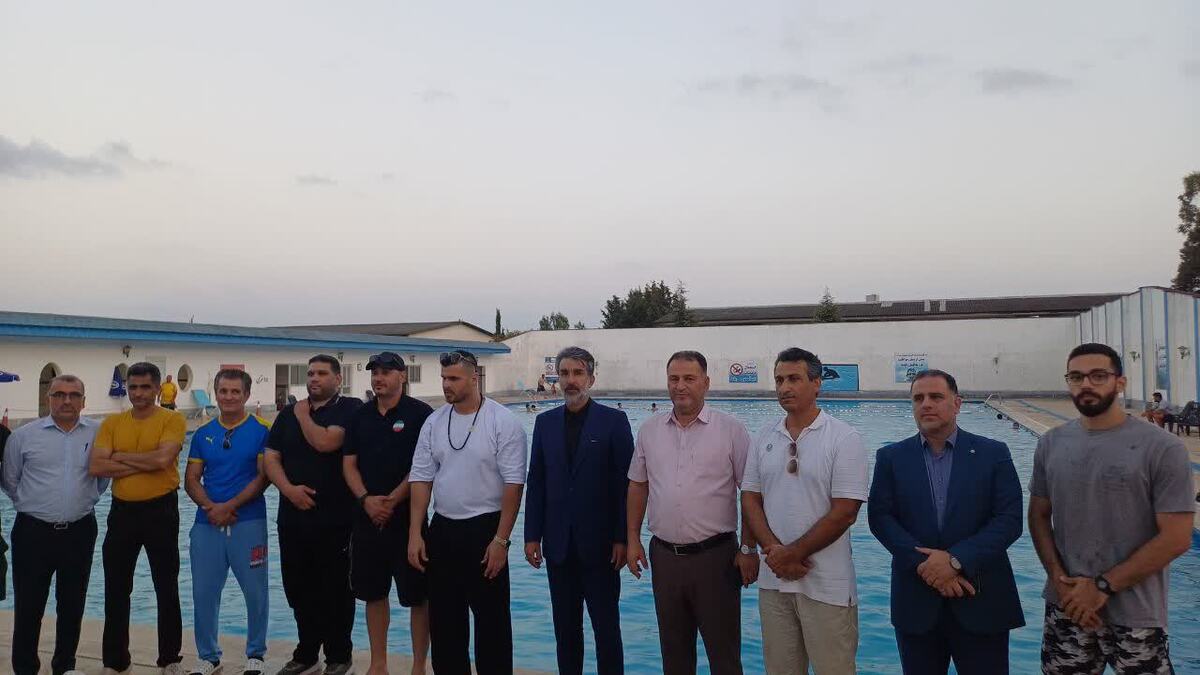بازدید مدیرکل ورزش و جوانان از اردوی طرح ملی شنای نخبگان کشور