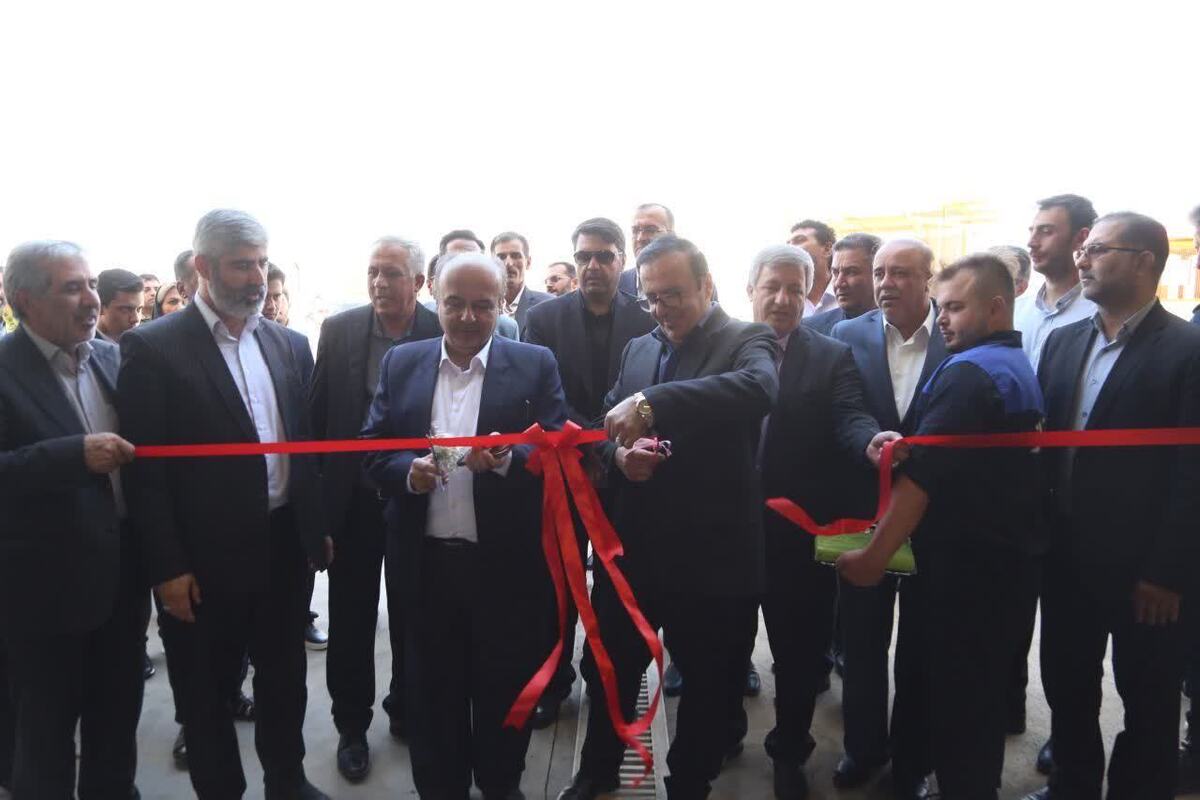 یک واحد صنعتی در تاکستان افتتاح شد