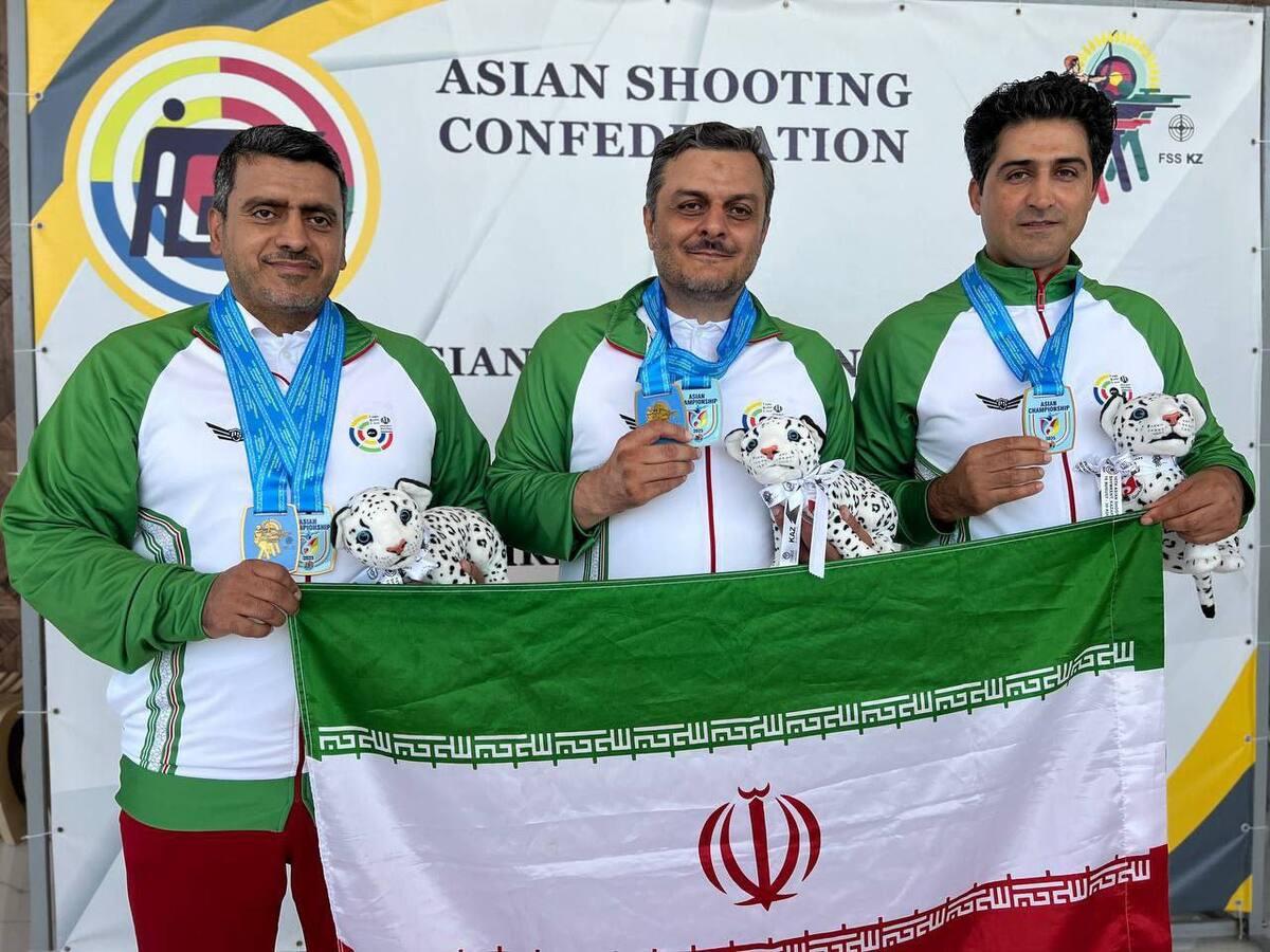 تیراندازی قهرمانی آسیا/ سبد مدال تیم ایران رنگین تر شد