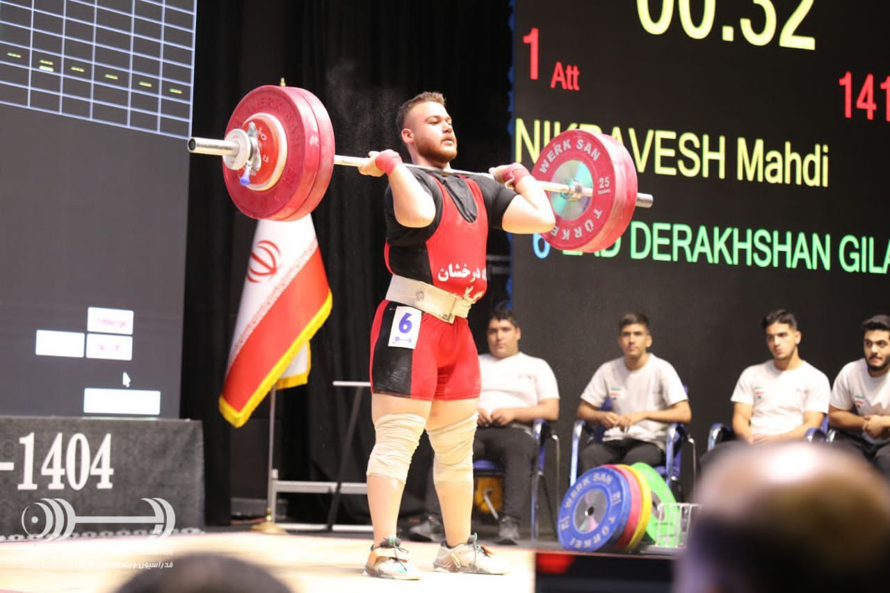 حضور یک تیم گیلانی در لیگ برتر وزنه برداری کشور