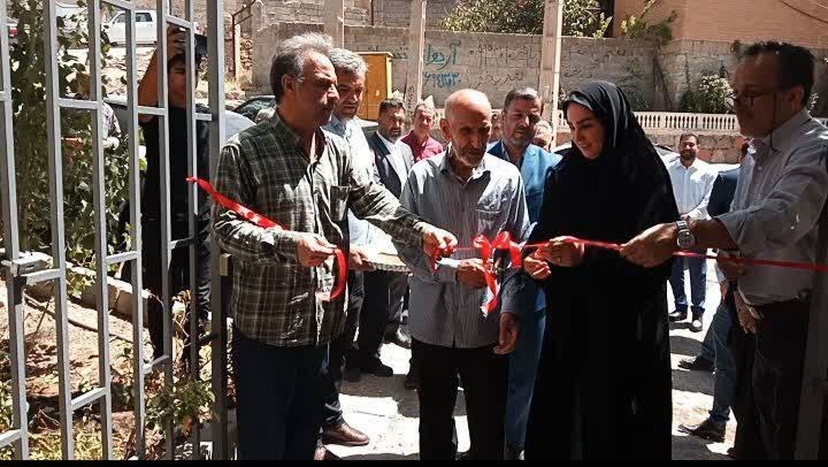 بهره‌برداری از پروژه‌های خدماتی و توسعه‌ای در روستای واصفجان