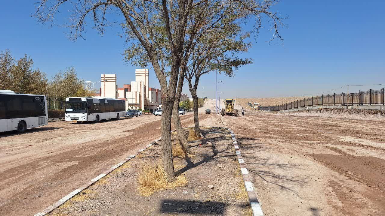 بلوار سردار حاجی زاده گامی در مسیر حل ترافیک محور دانشگاه آزاد 