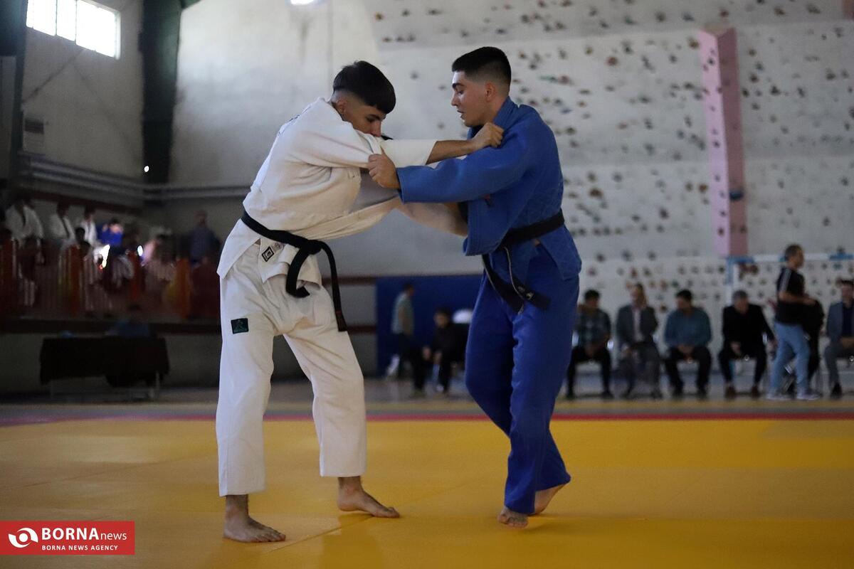 گزارش تصویری| قهرمانی کرمانشاه در مسابقات جودو قهرمانی غرب کشور