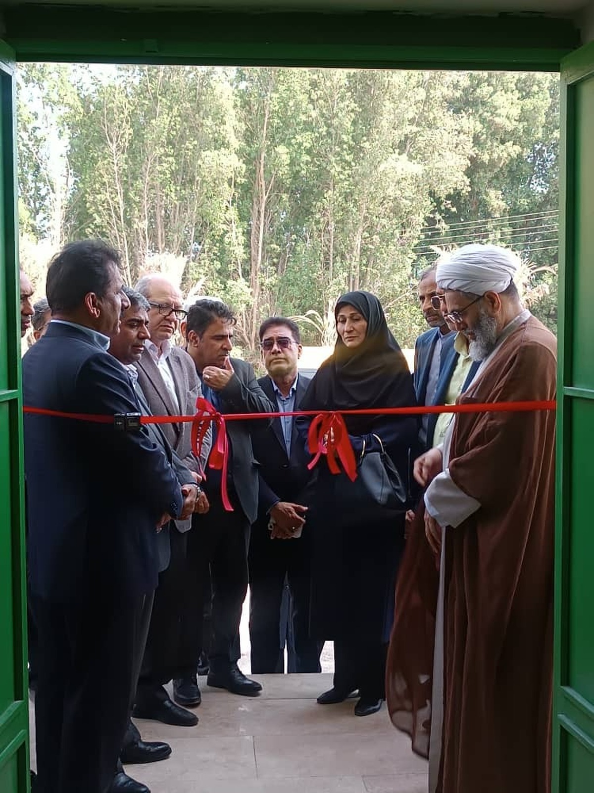 سالن ورزشی چند منظوره شهرداری قشم افتتاح و مورد بهره برداری قرارگرفت