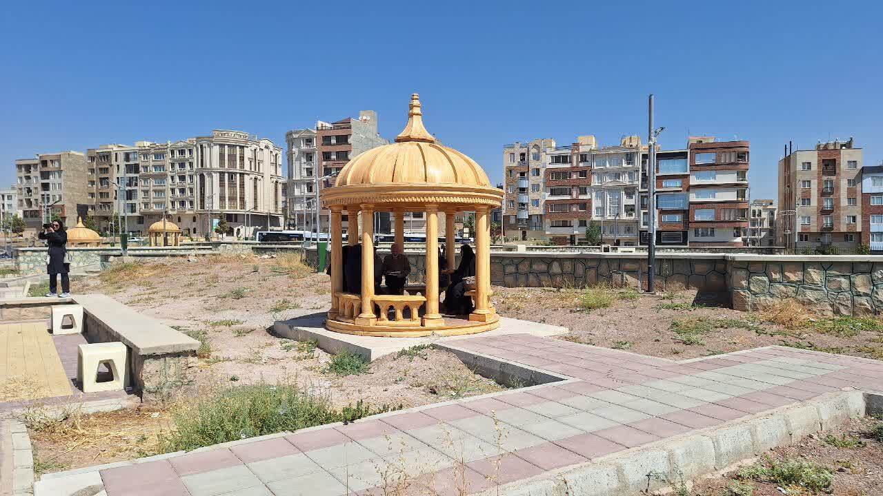 بازدید خبرنگاران از پارک امیرکبیر قزوین 