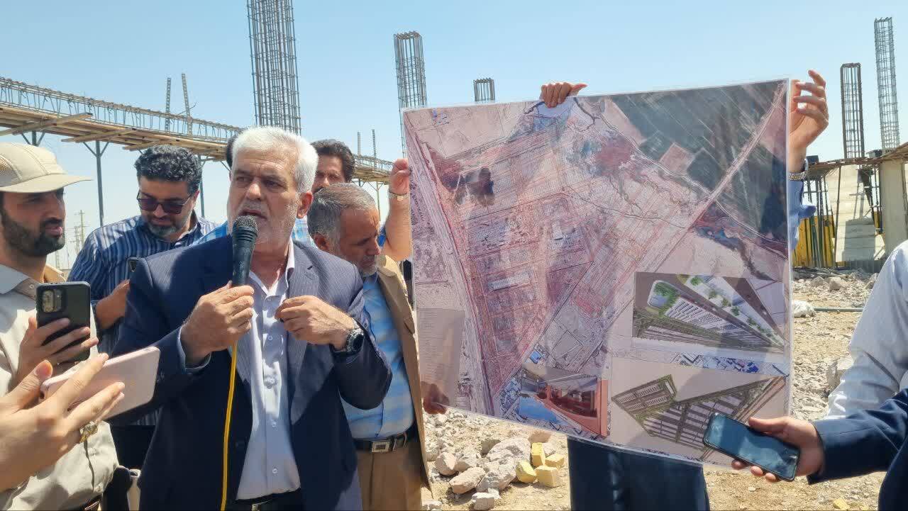 آغاز ساخت میدان بزرگ میوه و تره‌بار قزوین با ۳۰۰ غرفه؛ ایجاد درآمد پایدار برای شهرداری