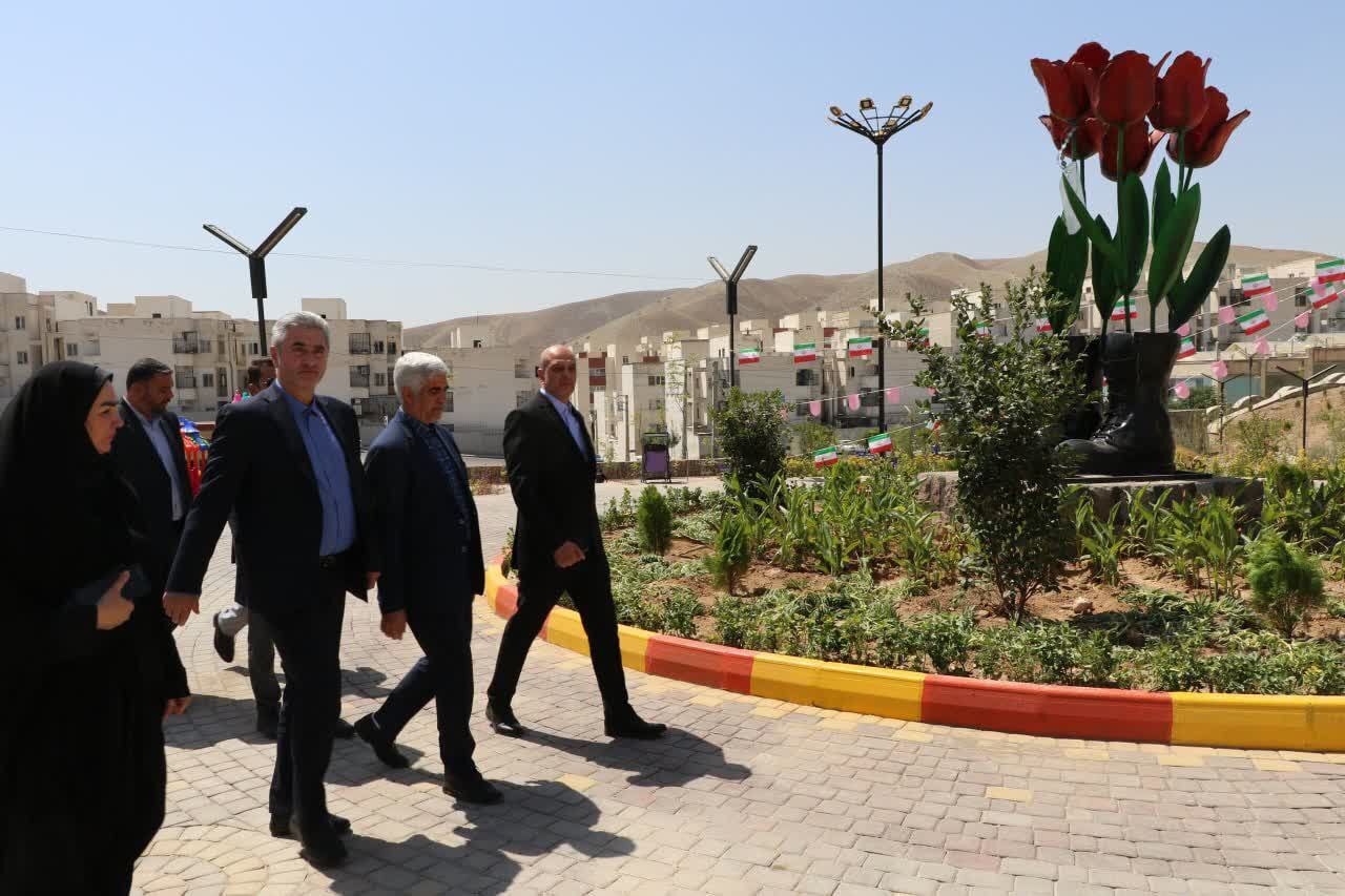 آیین افتتاح پروژه های شهرداری پردیس