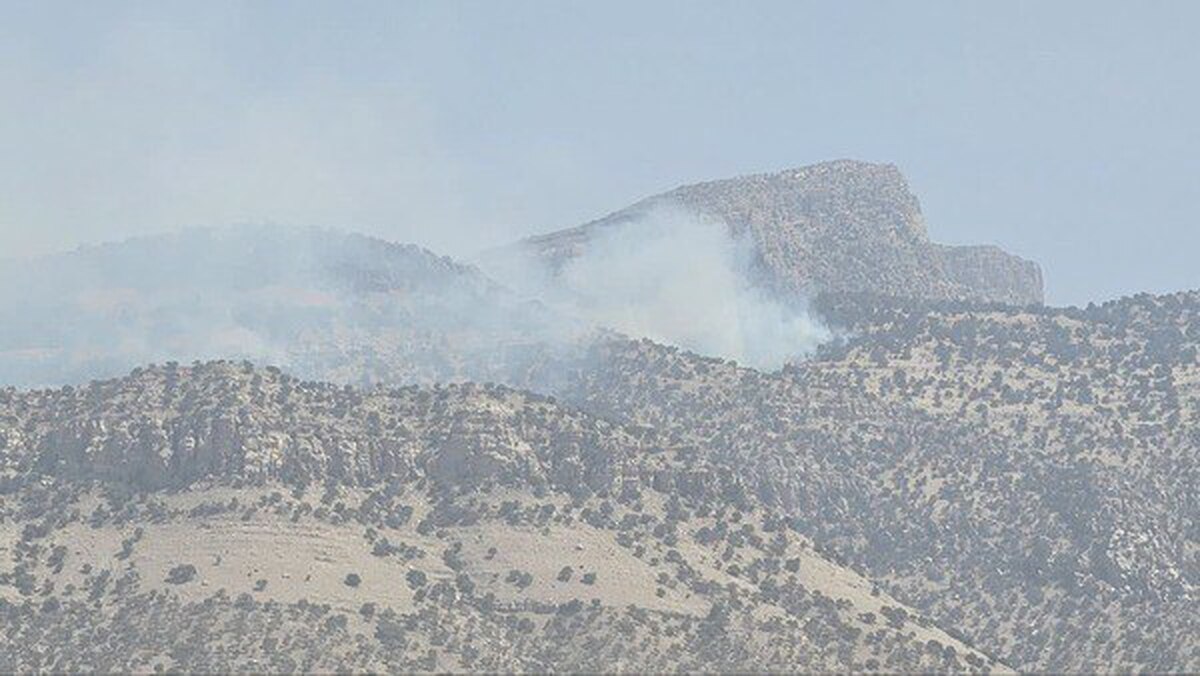 آتش‌سوزی در جنگل‌های سیه‌چل ایلام