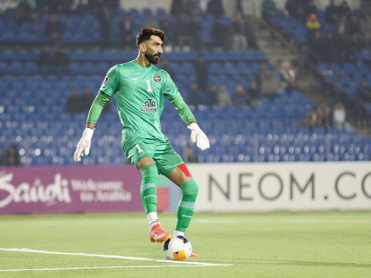 پیغام کنایه آمیز علیرضا بیرانوند در دوران محرومیت!