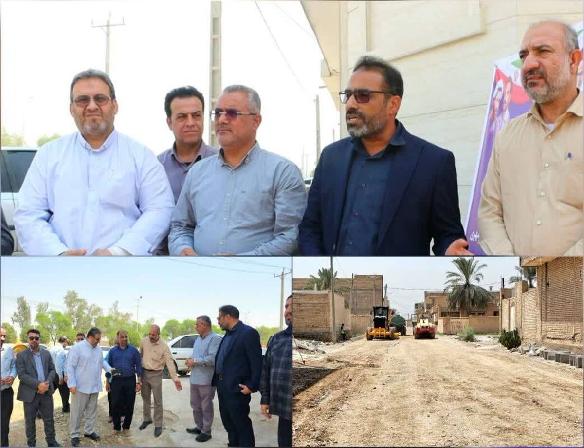 فرماندار شادگان: آغاز عملیات اجرایی پروژه توسعه و آسفالت معابر شادگان با اعتبار ۳۲۳ میلیارد ریال