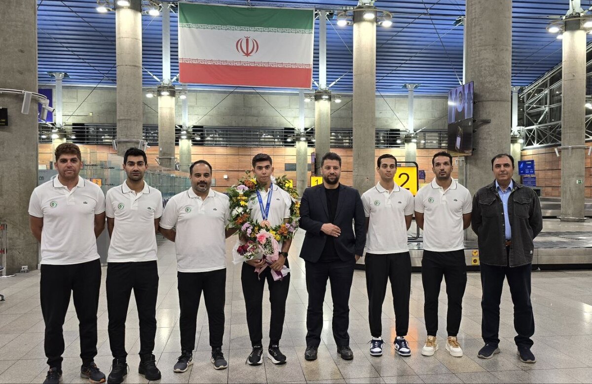 افتخارآفرینان تیم ملی اسکیت سرعت به ایران برگشتند